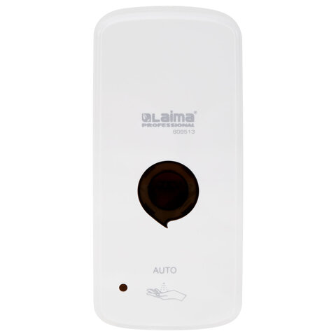 Дозатор для жидкого антисептика LAIMA PROFESSIONAL PREMIUM, СЕНСОРНЫЙ, 1 л, спрей, белый, ABS-пластик, 609513 - фото 2