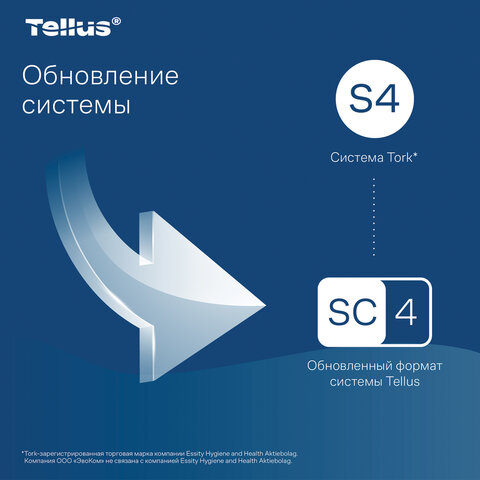 Картридж с жидким мылом-пеной одноразовый Tellus/TORK (Система S4) Advanced, мягкое, 1 л, 520511 - фото 5