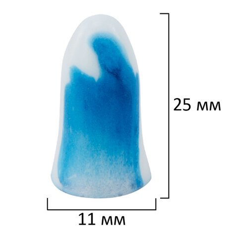 Беруши одноразовые пенополиуретановые двухцветные, КОМПЛЕКТ 5 пар в контейнере, RABBITEX (РАББИТЕКС), 671318 - фото 11