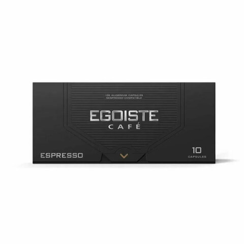 Кофе в капсулах EGOISTE "ESPRESSO" для кофемашин Nespresso, 10 порций, арабика 100%, ФРАНЦИЯ, EG05012001 - фото 7