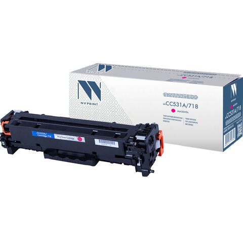 Картридж лазерный NV PRINT (NV-718M) для CANON LBP7200Cdn/MF8330Cdn/8350Cdn, пурпурный, ресурс 2900 стр., NV-CC533A/718M - фото 1