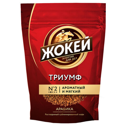 Кофе растворимый ЖОКЕЙ "Триумф" 450 г, сублимированный, 0917-08 - фото 3