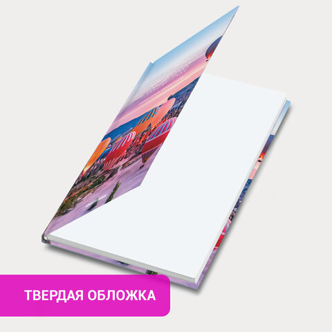 Ежедневник недатированный с резинкой А5 145х203 мм, BRAUBERG, твердый, 160 л., "Cappadocia", 116306 - фото 9