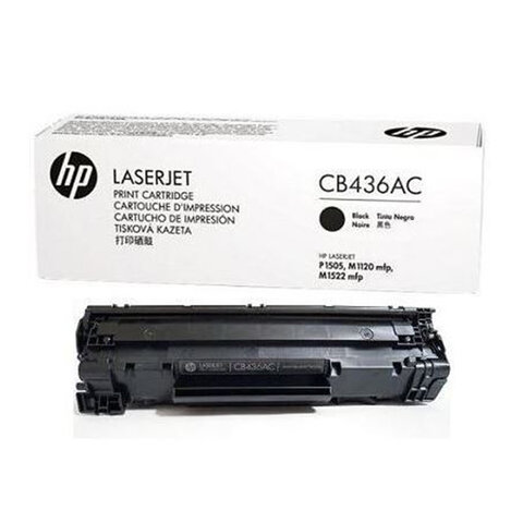 Картридж лазерный HP 36A CB436A чер. для LJ М1522/М1120 - фото 2