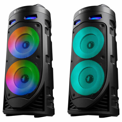 Колонка портативная DEFENDER Crashboom, 16 Вт, 1800 мАч, Bluetooth, FM, Type-C, черная, 65085 - фото 6