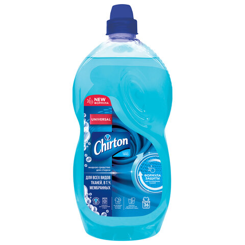 Средство для стирки для всех типов тканей 1,81 л, CHIRTON (Чиртон) UNIVERSAL "Горная лаванда", 4670013303618 - фото 1