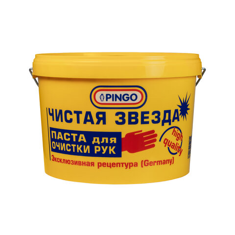 Паста очищающая, 11 л, PINGO (Пинго), ЧИСТАЯ ЗВЕЗДА, от самых стойких загрязнений, ведро, 85010-0 - фото 6
