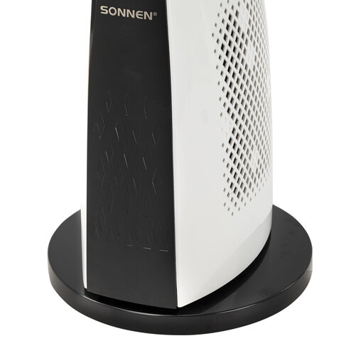 Вентилятор колонный SONNEN TF-1906, 50 Вт, 110 см, ТИХИЙ, 3 скорости потока, бело-черный, вращение 50°, 457786 - фото 6