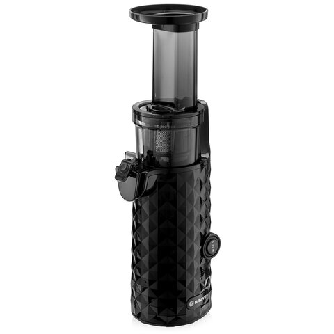 Соковыжималка шнековая BRAYER BR1701, 130 Вт, функция реверс, контейнер для сока 0,6 л, черная - фото 1