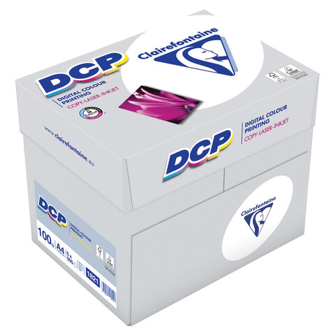 Бумага для лазерной и струйной печати А4, 100 г/м2, 500 л., марка А++, CLAIREFONTAINE, Франция, 170% CIE, 1821C - фото 2