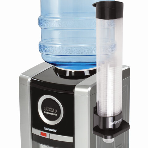 Стаканодержатель SONNEN BL-70, 70 стаканов, на винтах, черный, 455001 - фото 6