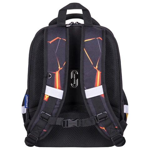 Ранец BRAUBERG FIT, 2 отделения, "Лава", 38х27х14 см, 270617 - фото 4
