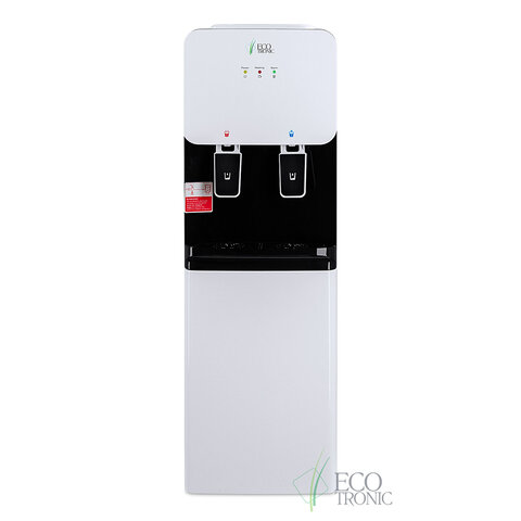Кулер-водонагреватель БЕЗ ОХЛАЖДЕНИЯ ECOTRONIC J1-LCN XS, напольный, шкаф, 2 крана, белый, 12091 - фото 1