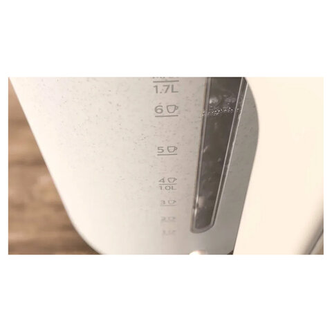 Чайник PHILIPS HD9365/10, 1,7 л, 2200 Вт, закрытый нагревательный элемент, пластик, слоновая кость - фото 9