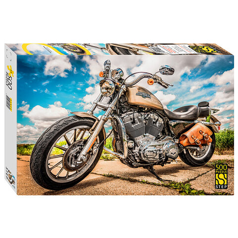 Пазл картонный, 500 элементов, АССОРТИ, поле 50х34,5 см, STEP PUZZLE - фото 11
