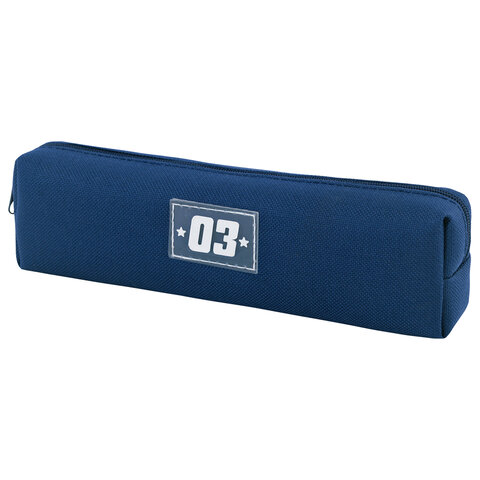 Пенал ЮНЛАНДИЯ ЮНИОР, 1 отделение, полиэстер, аппликация, "Winner", 20х6х4 см, 273800 - фото 1