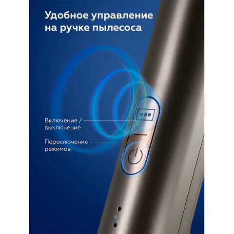 Пылесос моющий вертикальный беспроводной BQ (БИ-КЬЮ) VCA1003W, потребляемая мощность, 86199359 - фото 8