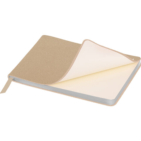 Еженедельник датированный 2026 МАЛЫЙ ФОРМАТ 105х160 мм, А6, BRAUBERG "Blaze", фольга, бежевый, 117216 - фото 3