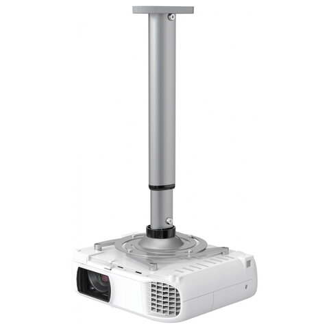 Кронштейн для проекторов настенно-потолочный CACTUS CS-VM-PR05L-AL, высота 47-71 см, 22 кг - фото 3