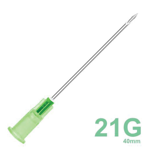 Иглы инъекционные одноразовые SFM 0,80 х 40 - 21G, КОМПЛЕКТ 100 шт. - фото 1