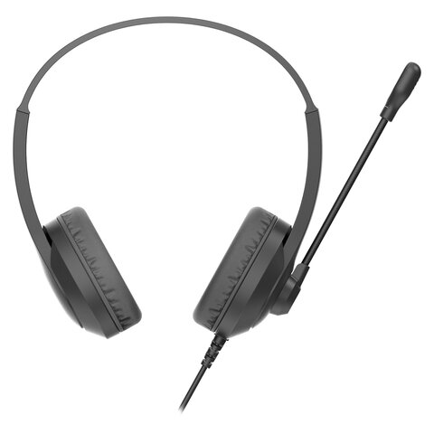 Наушники с микрофоном (гарнитура) A4TECH Fstyler FH100i, проводные, 1,8 м, USB, черные, 1774499 - фото 2