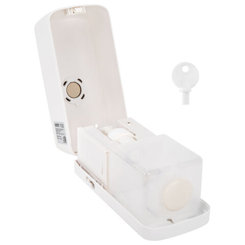 Дозатор для жидкого мыла-пены LAIMA PROFESSIONAL PREMIUM, НАЛИВНОЙ, СЕНСОРНЫЙ, 1 л, белый, ABS-пластик, 609512 - фото 6