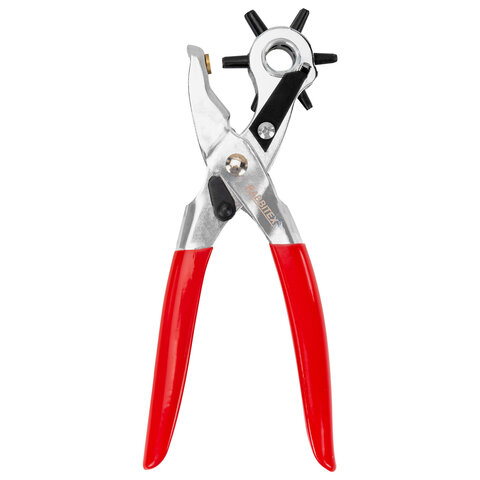 Дырокол пробойник-просекатель для кожи, картона и ткани, диаметры 2,5-5 мм, RABBITEX (РАББИТЕКС), 273013 - фото 2