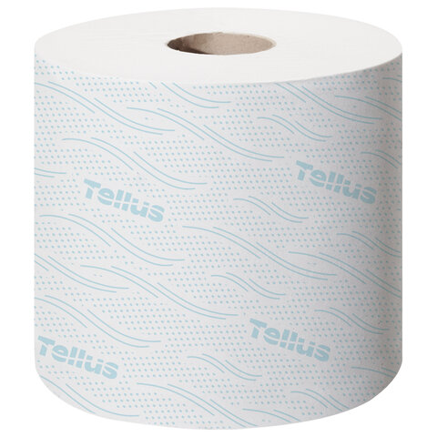 Бумага туалетная 130 м, Tellus/TORK (Система T9) SmartOne, ADVANCED, КОМПЛЕКТ 12 рулонов, 2-слойная, белая, 472261 - фото 3