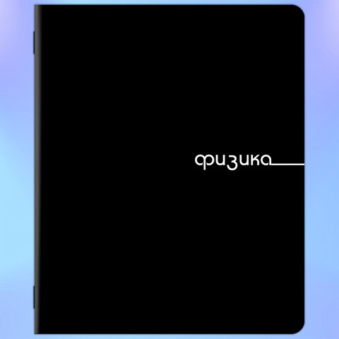 Тетради предметные, КОМПЛЕКТ 12 ПРЕДМЕТОВ, 48 л., обложка картон, BRAUBERG "BLACK", 405164 - фото 4