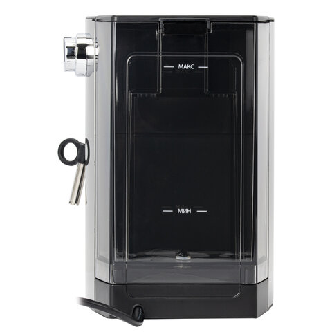 Кофеварка рожковая с дисплеем SONNEN CM-2066, ручной капучинатор, сенсор, 1 л, 950 Вт, 19 бар, 457882 - фото 7