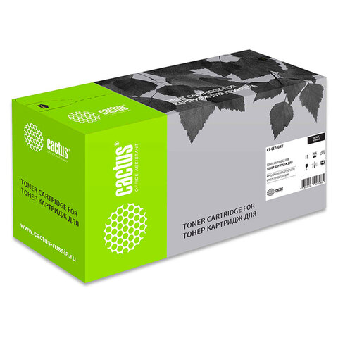 Картридж лазерный CACTUS (CS-CE740A) для HP LaserJet CP5225/5225N, черный, ресурс 7000 страниц - фото 1