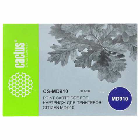 Картридж матричный CACTUS (CS-MD910) для Citizen MD-910, черный - фото 1