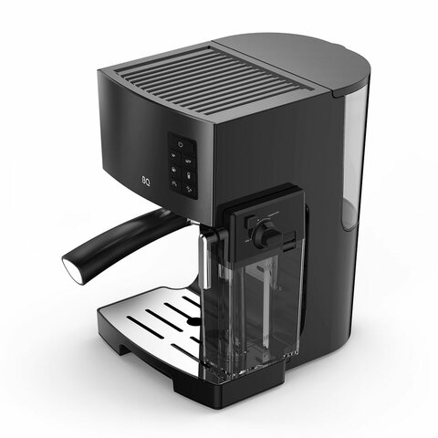 Кофеварка рожковая BQ (БИ-КЬЮ) CM9002, 1450 Вт, объем 1,4 л, 19 бар, автоматический капучинатор, черная, 86200350 - фото 4