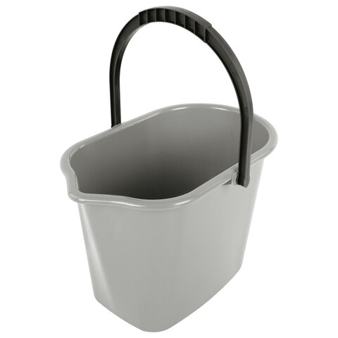 Ведро 10 л для уборки КОМПЛЕКТ с ОТЖИМОМ для веревочных и ленточных МОПов, 24х35х24 см, YORK, 70020 - фото 10