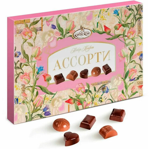 Набор конфет "Ассорти" ФАБРИКА ИМ. КРУПСКОЙ, 249 г - фото 1