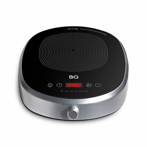 Настольная индукционная плита BQ (БИ-КЬЮ) HP121SS, 2400 Вт, 6 программ, электронное управление, серая, 86189881 - фото 2