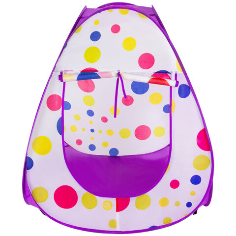 Детская игровая палатка-лабиринт с тоннелем и сухим бассейном, 90x190x270 см, BRAUBERG KIDS, 665172 - фото 9