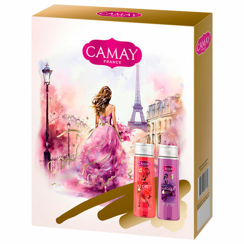 Подарочный набор CAMAY: гель для душа "Тайное блаженство" 250 мл + "Магическое заклинание" 250 мл - фото 5