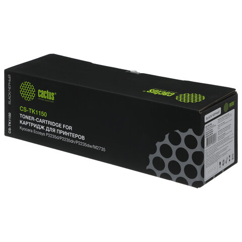 Тонер-картридж CACTUS (CS-TK1150) для KYOCERA P2235dn/w/M2135dn/M2635dn/w/M2735dw, ресурс 3000 стр. - фото 3