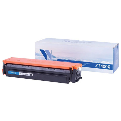 Картридж лазерный NV PRINT (NV-CF400X) для HP M252dw/M274n/M277dw, черный, ресурс 2800 страниц - фото 1