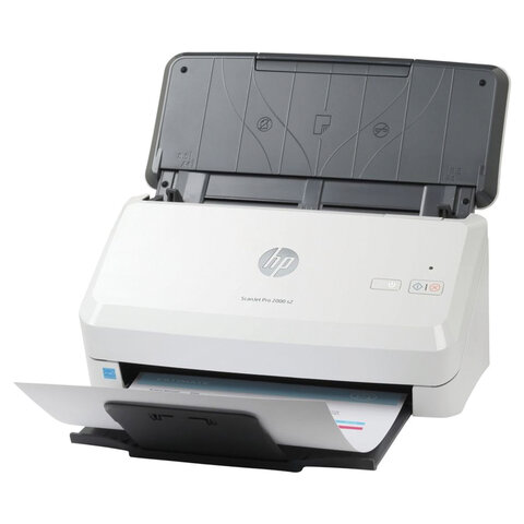 Сканер потоковый HP ScanJet Pro 2000 s2 А4, 35 стр./мин, 600x600, ДАПД, 6FW06A - фото 1