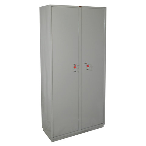 Шкаф металлический для документов КБС-10, (1850х880х390 мм; 90 кг), 2 отделения, сварной - фото 2