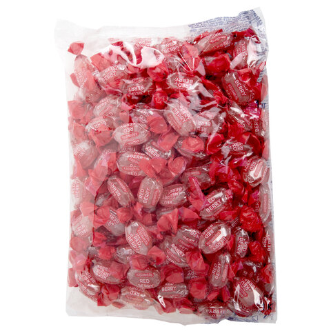 Карамель леденцовая RED BERRY с ягодным вкусом, 1 кг, РВК757 - фото 3