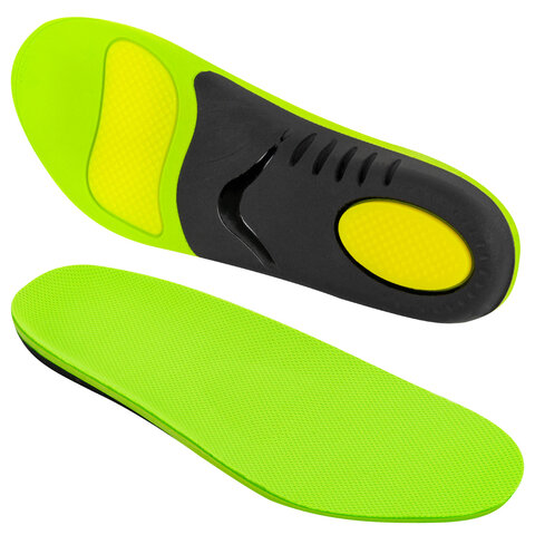 Стельки для кроссовок СПОРТИВНЫЕ КАРКАСНЫЕ, материал PU PRO SPORT, размер RU 42-43 / EU 43-44, с линиями выреза, SHEGRA (ШЕГРА), 700768 - фото 5