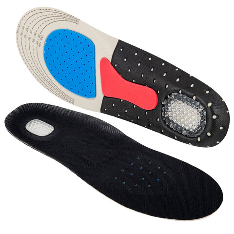 Стельки для обуви СПОРТИВНЫЕ, материал EVA SPORT, размер RU 34-39 / EU 35-40, с линиями выреза, SHEGRA (ШЕГРА), 700748 - фото 5