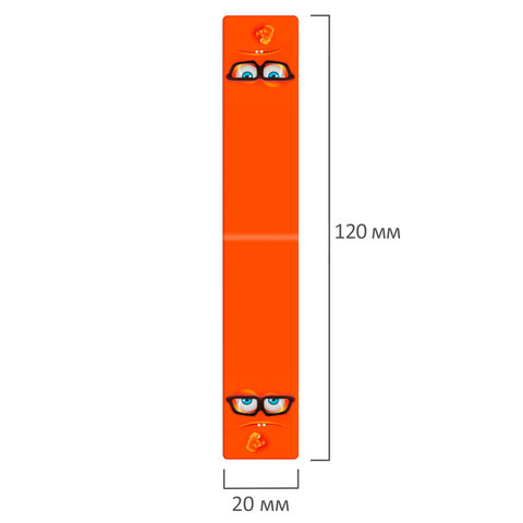 Закладки для книг МАГНИТНЫЕ, "5 ДИЗАЙНОВ МИКС", 6 штук, 60x20 мм, FUNSTER (ФАНСТЕР), 116652 - фото 4