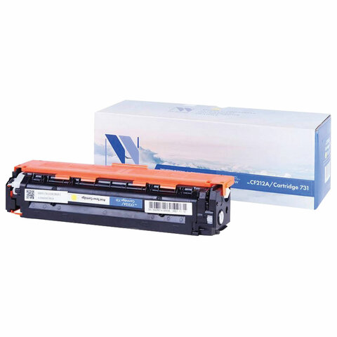 Картридж лазерный NV PRINT (NV-CF212A/731Y) для HP M251nw/M276nw/CANON LBP-7110Cw, желтый, ресурс 1800 страниц - фото 1