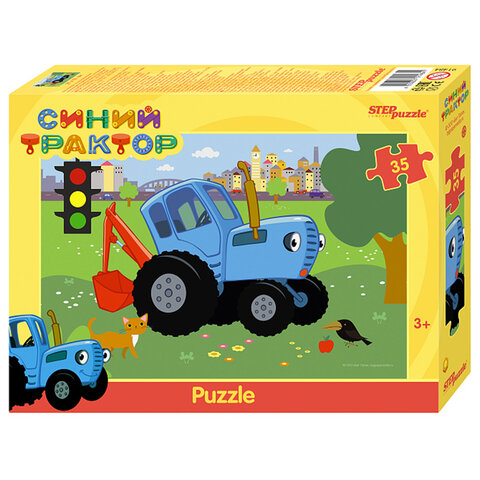 Пазл картонный, 35 элементов, лицензия "Мульт", АССОРТИ, поле 23х33 см, STEP PUZZLE - фото 21