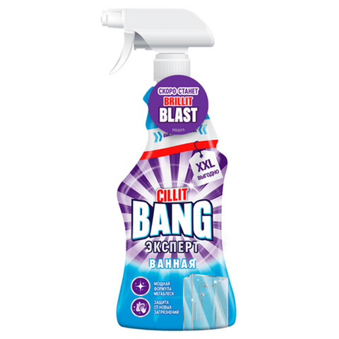 Чистящее средство 750 мл CILLIT BANG (Силлит Бэнг) "Мегаблеск и защита", универсал, распылитель, 3083474 - фото 1