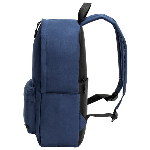 Рюкзак HEIKKI POSITIVE (ХЕЙКИ) универсальный, карман-антивор, Dark blue, 42х28х14 см, 272552 - фото 6